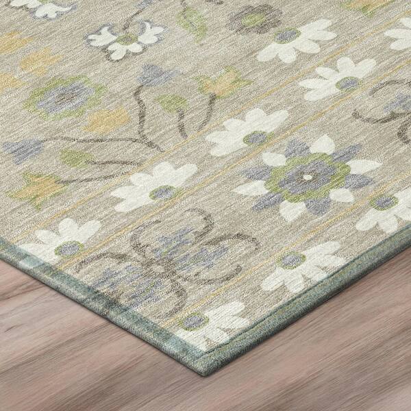 Chantille Machine Washable Indoor/Outdoor Abstract ACN3048 Beige 2 ft. x 3 ft. Accent Rug
