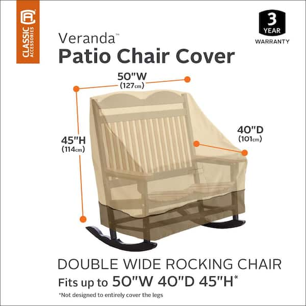 Classic Accessories Veranda Outdoor Hanging Chair and Stand Cover Durable  and Water Resistant Outdoor Patio Cover 55-905-011501-00 - The Home Depot