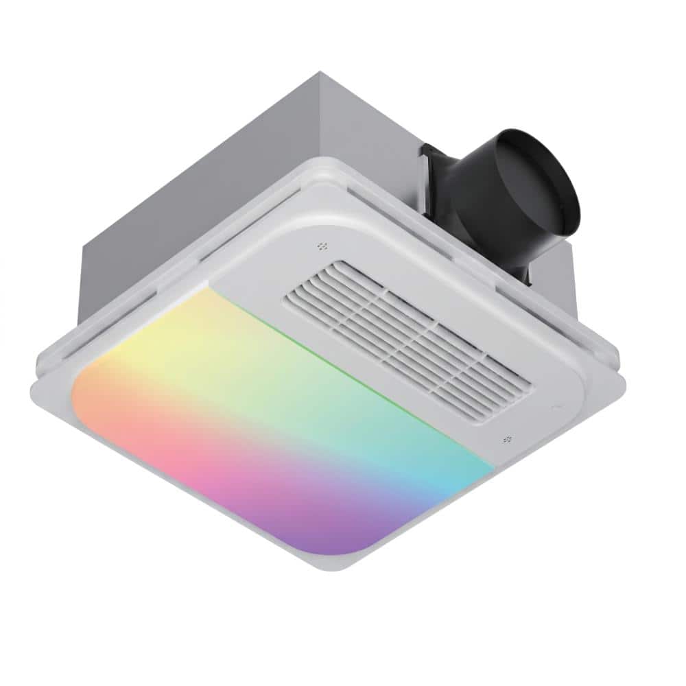 160 CFM Ceiling Bathroom Exhaust Fan with RGB Light, Bluetooth Speaker, Humidity Sensor and Heater price history on PriceWatchPro