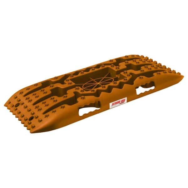 Traction Recovery Boards for Off-Road Overlanding, Sand, Snow and Mud Escape - 27 x 11 x 2.25 in., Red