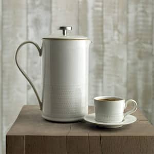 Natural Canvas White Tea/Coffee Saucer