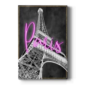 Neon Nights In Paris By Wexford Homes Unframed Giclee Home Art Print 27 in. x 16 in. .