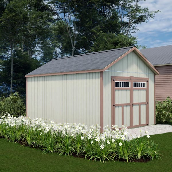 Best Barns Tailored Titan 12 ft. x 16 ft. Wood Garage Kit with