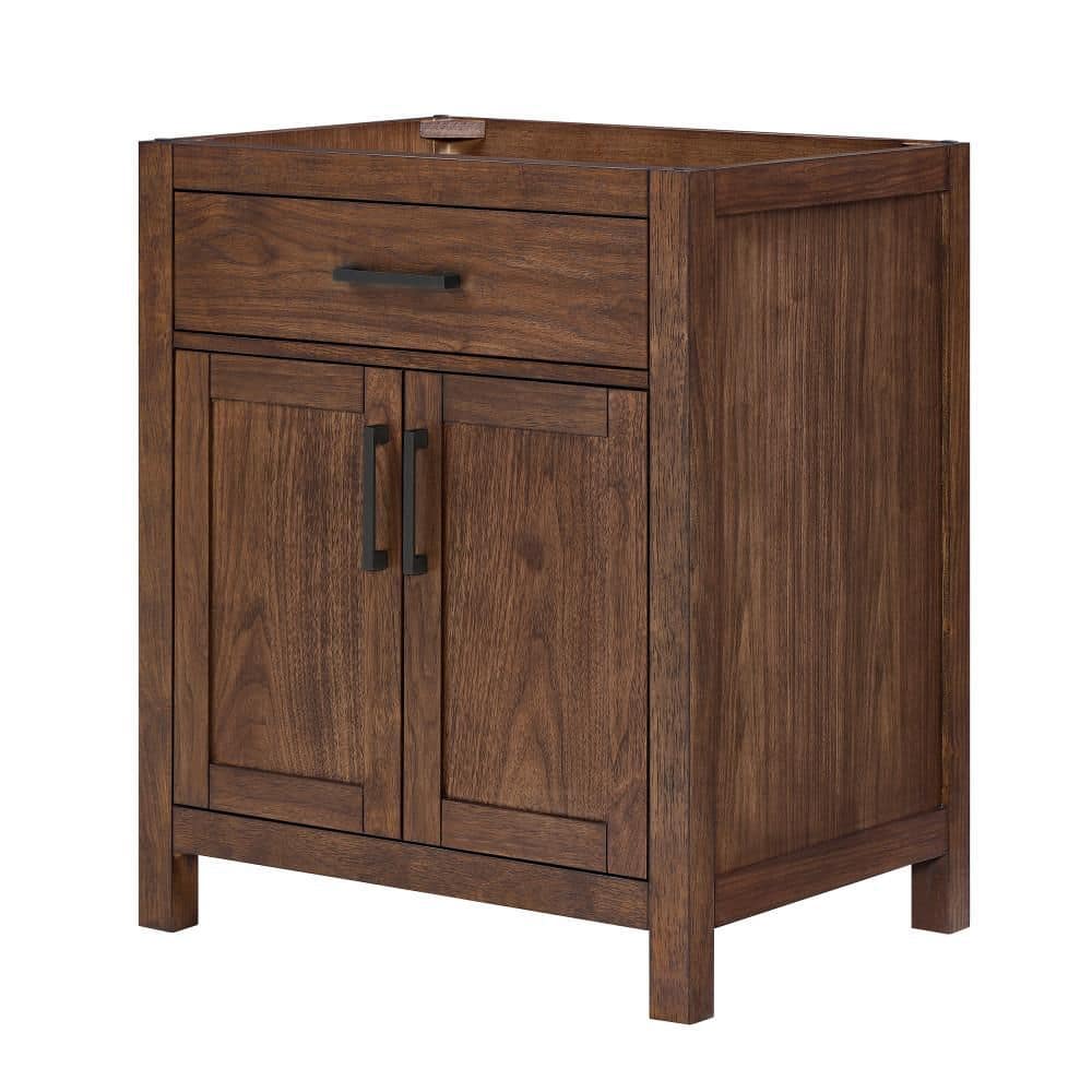 Beckett 29.25 in. Bath Vanity Cabinet without Top in Dark Walnut price history on PriceWatchPro