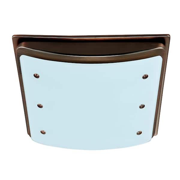 Ellipse Decorative 100 CFM Bathroom Ventilation Fan with Light and Night-Light in Imperial Bronze Ellipse Decorative 100 CFM Bathroom Ventilation Fan with Light and Night-Light in Imperial Bronze