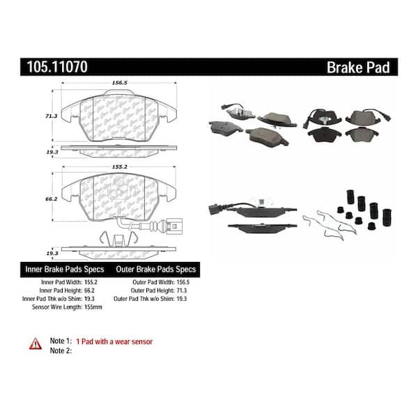 Centric Parts Disc Brake Pad Set