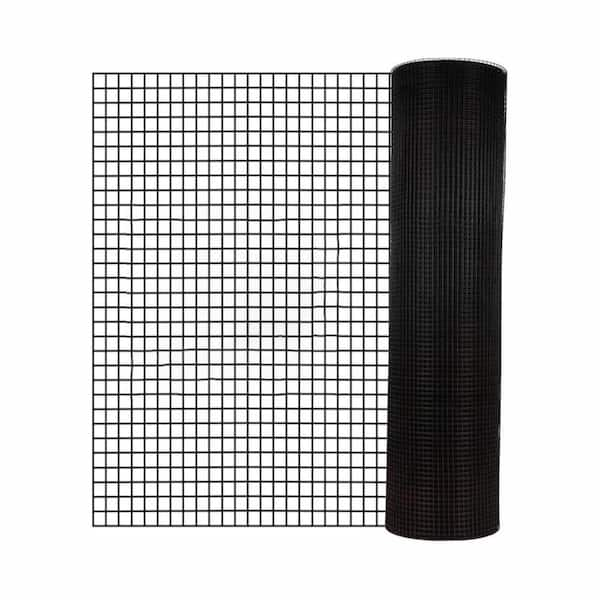 Otryad 24 In X 50 Ft Black Galvanized Steel Vinyl Coated Hardware Cloth 16 Gauge Chicken Wire 6137