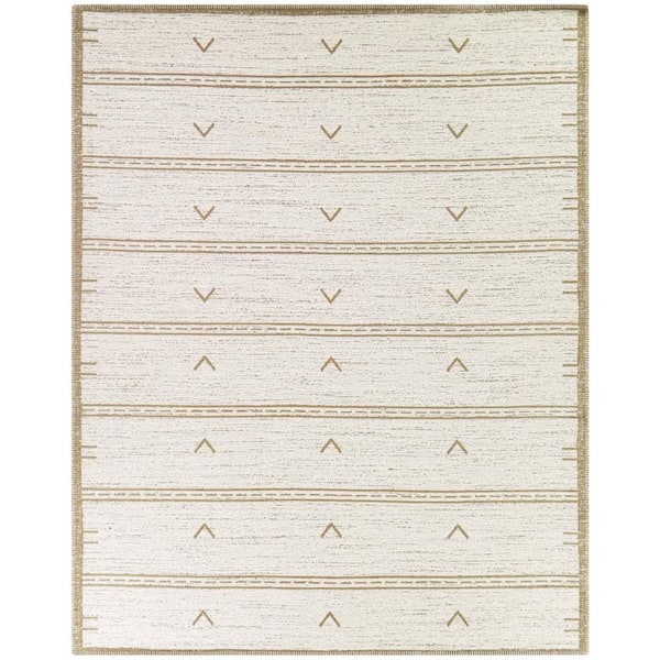 BALTA Congreve Cream 8 ft. x 10 ft. Moroccan Area Rug