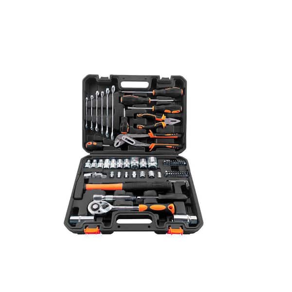 73-Piece Home Tool Kit with Hard Shell Carrier