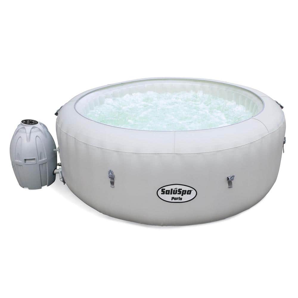 manager Afleiden Onderstrepen Bestway SaluSpa Paris 6-Person AirJet Portable Inflatable Hot Tub Spa  54149E-BW - The Home Depot