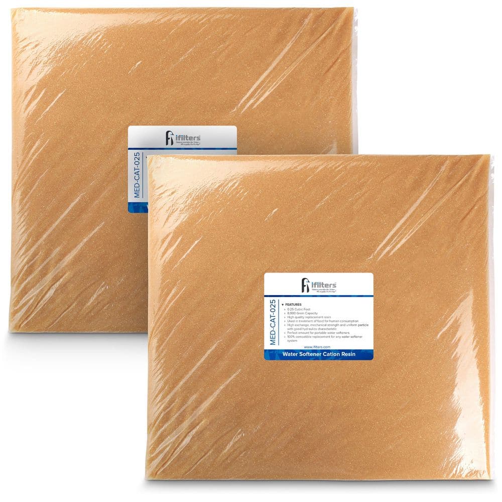 1/2 cu. ft. Water Softener Resin Media Replacement 100% Ion Exchange High-Quality Cation price history on PriceWatchPro