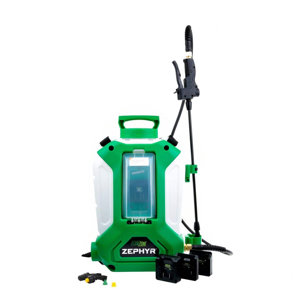 FLOWZONE Zephyr Battery Backpack Sprayer [Tool Only 4 Gal.] (Works