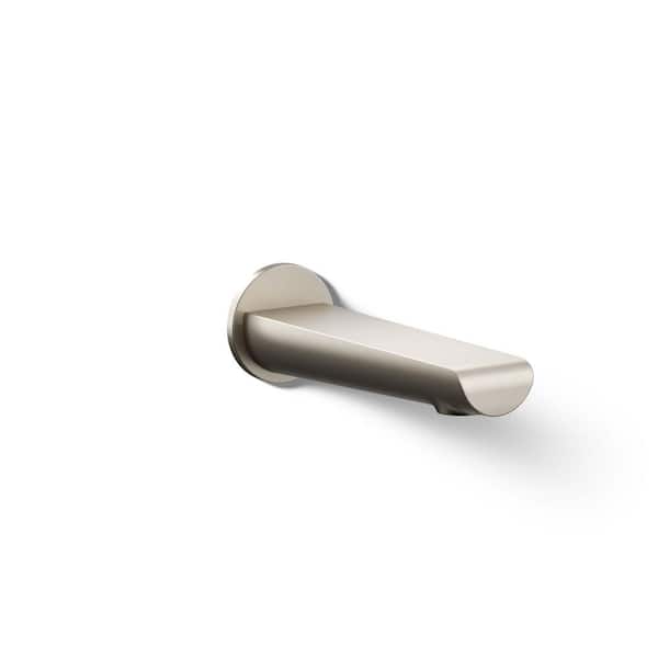 KOHLER Avid Wall-Mount Bath Spout in Vibrant Brushed Nickel