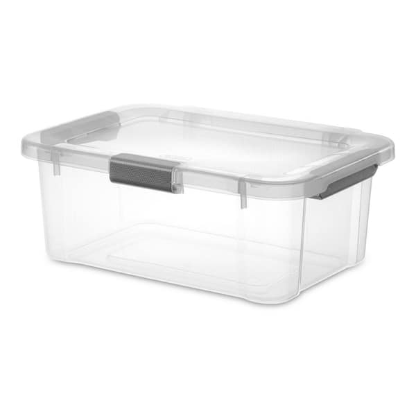 Sterilite 20 qt. Hinged Lid Storage Box