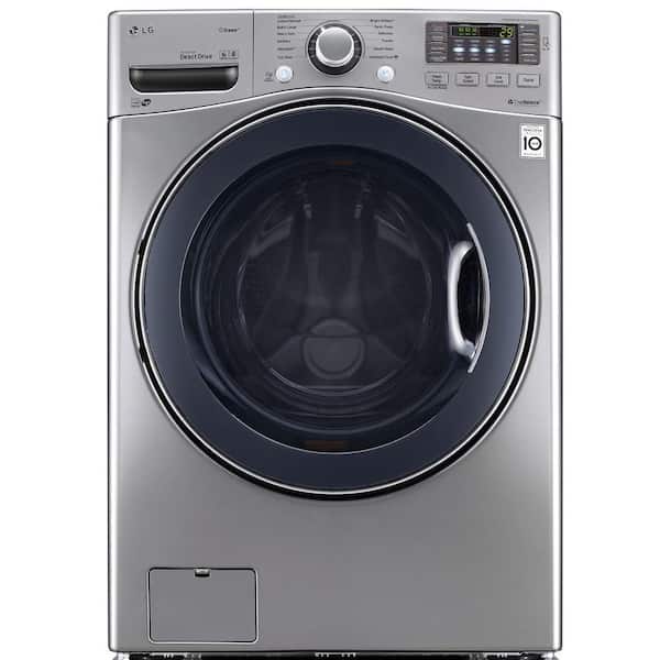 LG 4.3 DOE cu. ft. High-Efficiency Front Load Washer in Graphite Steel, ENERGY STAR