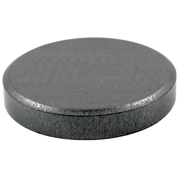 Master Magnet 1 in. Dia Black Disc Magnet (6 per Pack) 96254 - The Home  Depot