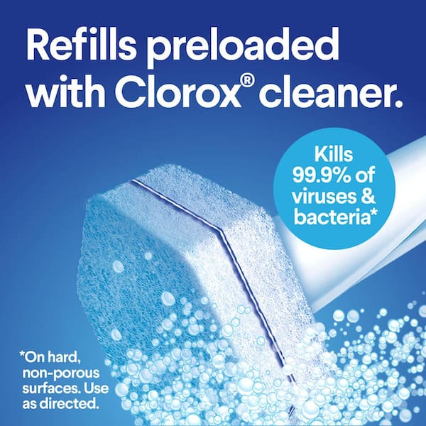 ToiletWand Disinfecting Refills Toilet Bowl Cleaner Disposable Wand Heads (10-Count) (6-Pack)