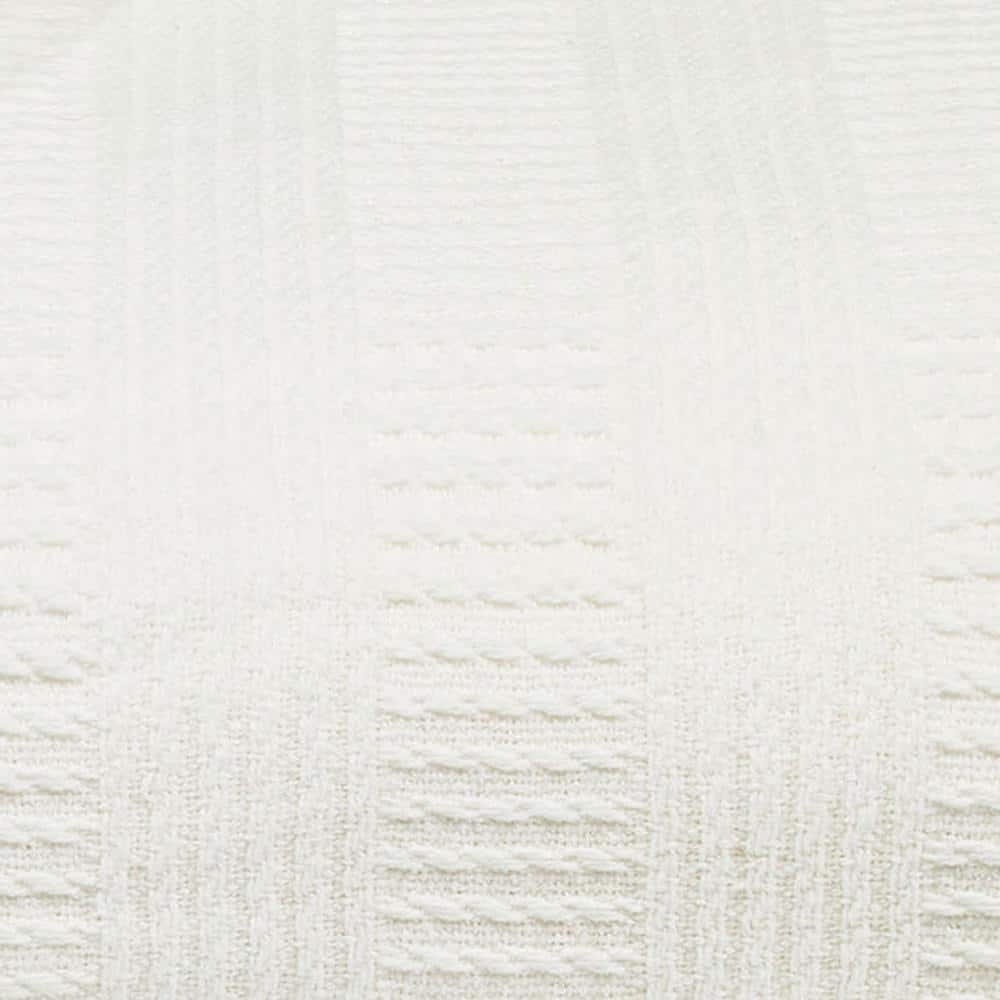 Nautical Stripe Soft Cotton Queen Throw Blanket, Machine Washable
