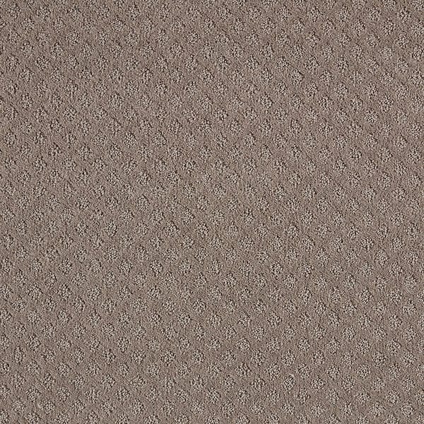 Home Decorators Collection Bradlow   - Pebblestone - Gray 25 oz. Polyester Pattern Installed Carpet
