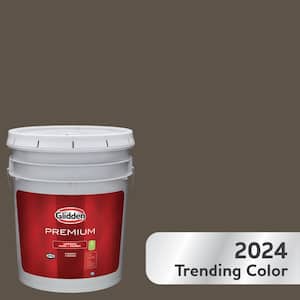 5 gal. PPG1021-7 Cabin Fever Satin Interior Latex Paint