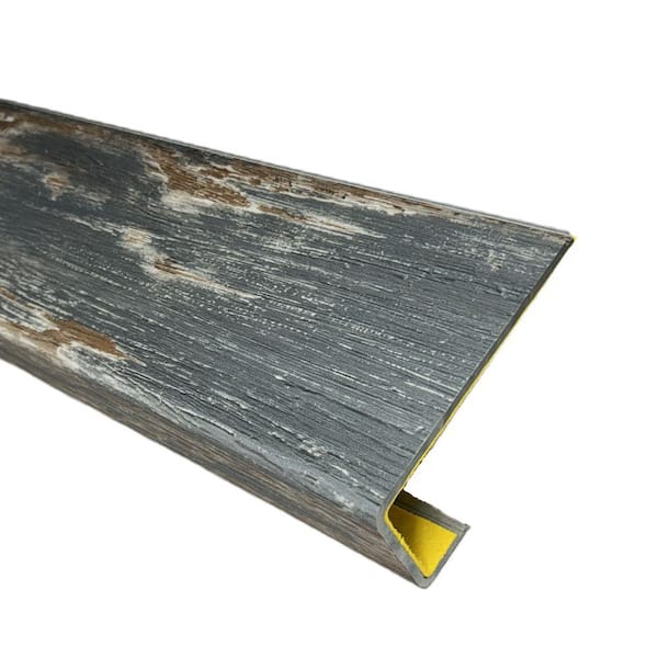 Hydrostop Old Blue Sea 0.2 in. T x 4.5 in. W x 46 in. L Stair Nose Molding