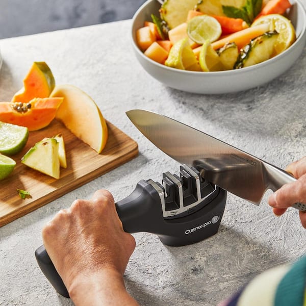 Cuisine::pro ID3 Ceramic Manual 3-Step Knife Sharpener 1029309