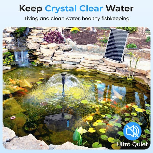 fish pond filter accessories Aquatic Experts Classic Koi Pad FINE - White Bulk Roll Pond Filter Media, Ultra-Durable Pond Filters for Outdoor Ponds, Reusable Pond Filter Material, USA, (3/4" fish tanks Pond Pump Parts & Accessories
