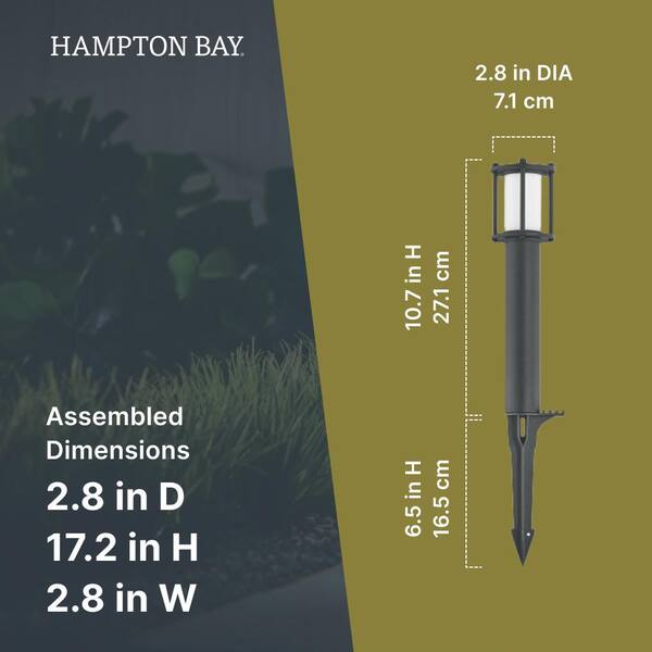 Hampton Bay Ashford 10-Watt Equivalent 100 Lumens Low Voltage 