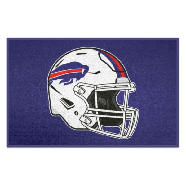 FANMATS NFL - Buffalo Bills Helmet Rug - 19in. x 30in.
