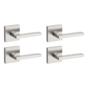 Olympic Stainless Steel Keyed Entry Door Lever