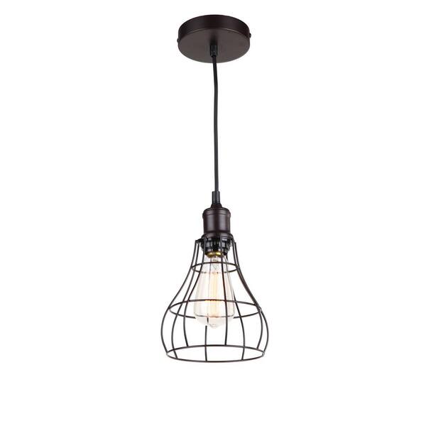 Illumine 1-Light Ebony Bronze Pendant