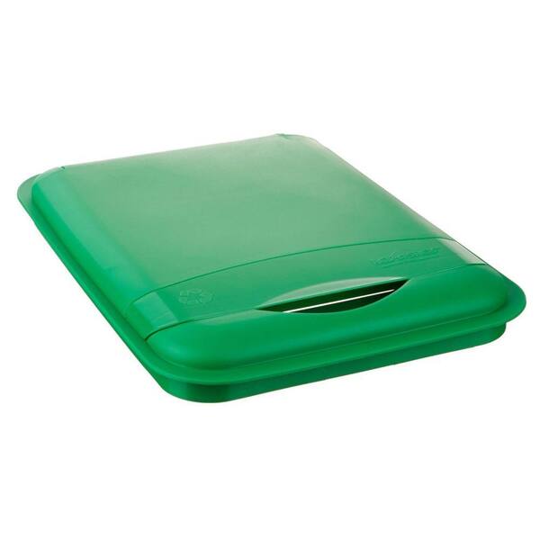 Green Rev-A-Shelf RV-35-LID-G-1 35 Quart Plastic Trash Can Replacement Lid