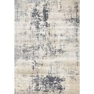 Lucia Granite 5 ft. 2 in. x 7 ft. 7 in. Transitional Polypropylene/Polyester Pile Area Rug