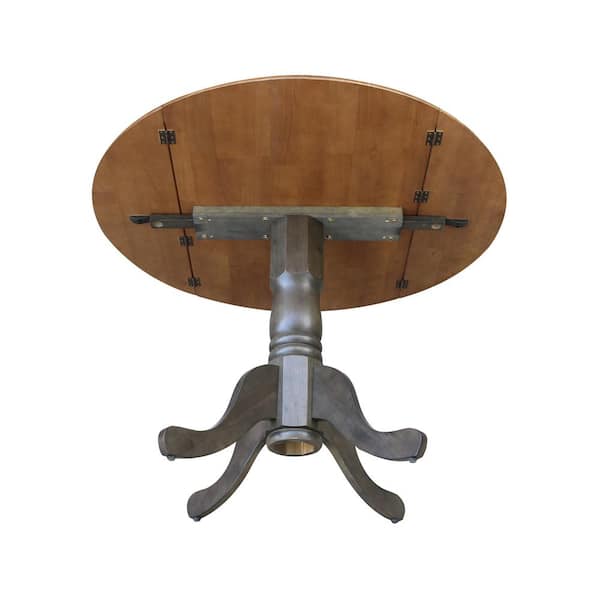 Adjustable height drop online leaf table