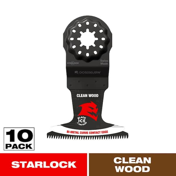 2-1/2 in. Demo Demon Starlock Bi-Metal Oscillating Blades for Clean Wood