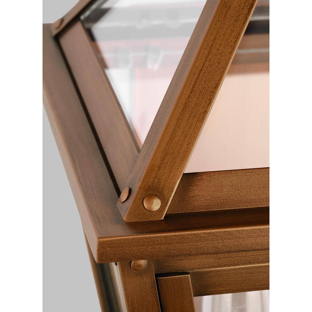 Hyannis 16.25" Natural Copper Lantern Wall Sconce
