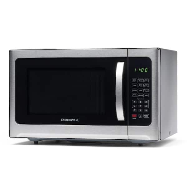 FM12SSG Professional 1.2 cu. ft. Stainless Steel Countertop Microwave and Grill Oven, 1100 Watt