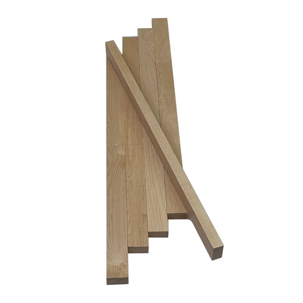 1 in. x 2 in. x 8 ft. Maple S4S Hardwood Board (5-Pack) price history on PriceWatchPro