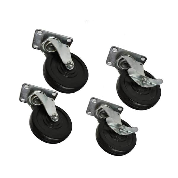 NewAge Products 4 in. Caster Kit (4-Pack) for Base Garage Cabinet