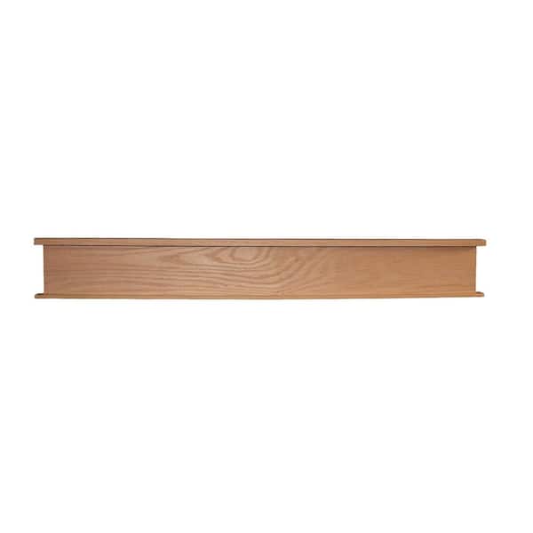 1/4 in. D x 4-1/4 in. W x 44-1/16 in. L Solid Unfinished Oak Wood Preassembled 36 in. Craftsman Crosshead