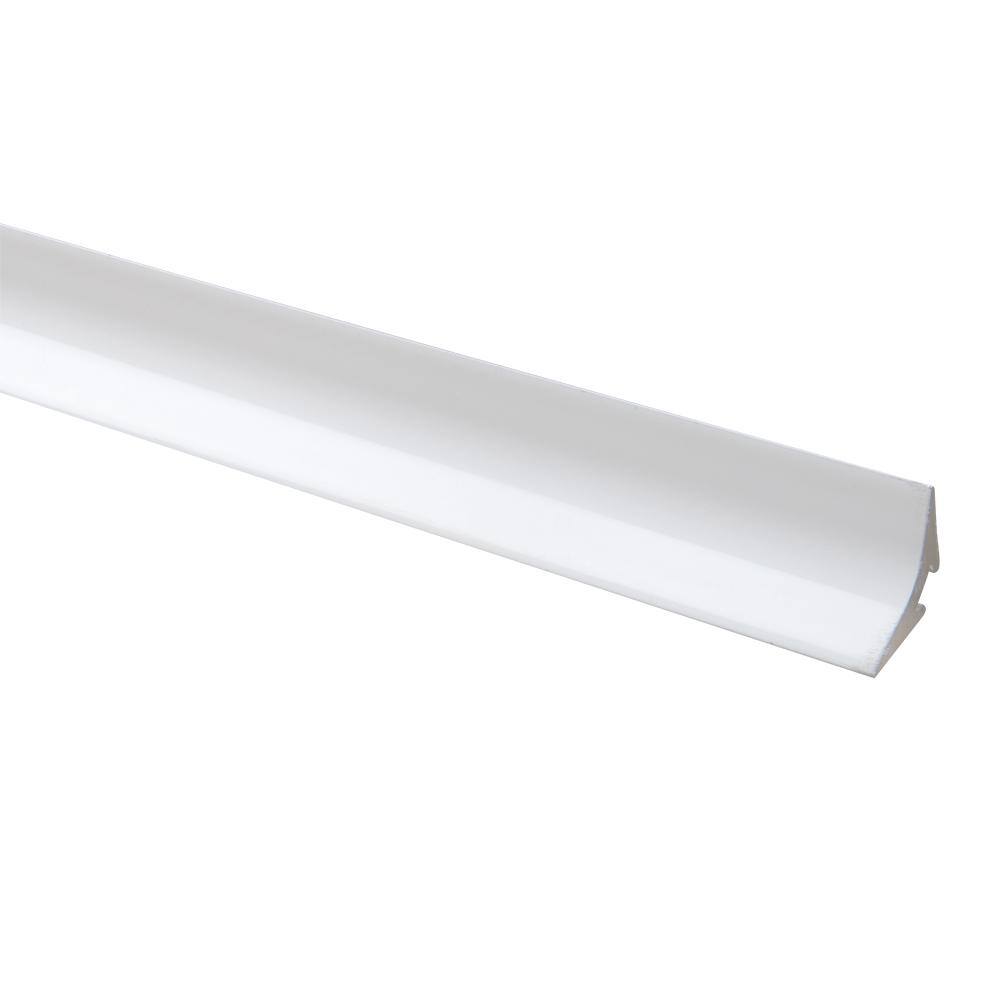 Novoescocia 4 Mini Antib Bright White 7/16 in. x 98-1/2 in. Aluminum Tile Edging Trim price history on PriceWatchPro