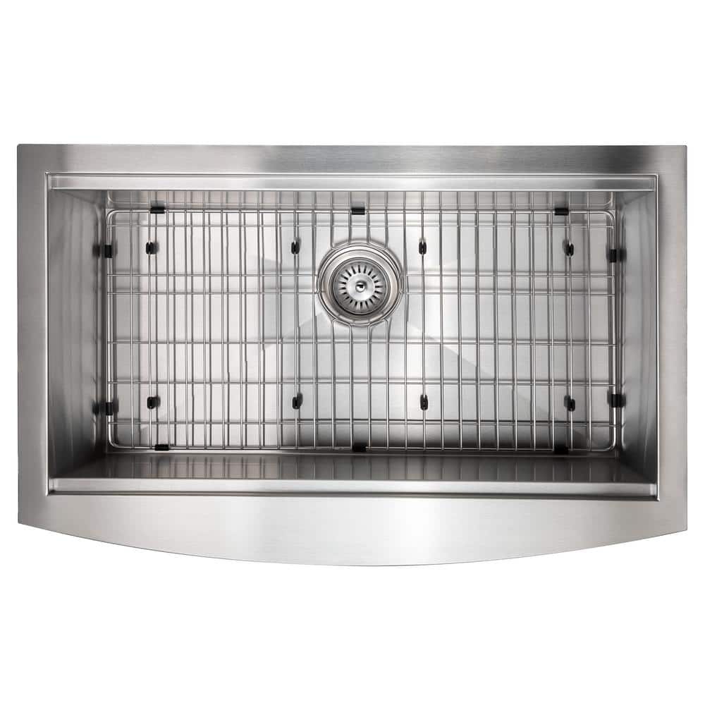 ZLINE 33" Stainless Steel Farmhouse Apron Single Bowl Kitchen Sink