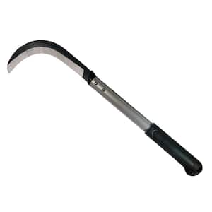 Harvest Sickle 9 in. Blade 145 in. Carbon Steel Blade/Aluminum Handle (Box of 3)