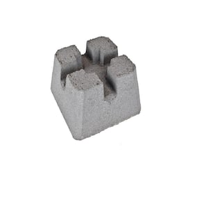 CAMO 15.75 in. x 15.75 in. 3.5 in. Block Heavy-Duty Polyolefin Deck Block  0420001 - The Home Depot