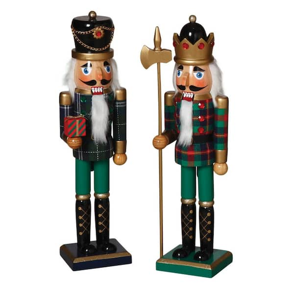 15.2inH Traditional Nutcrackers 