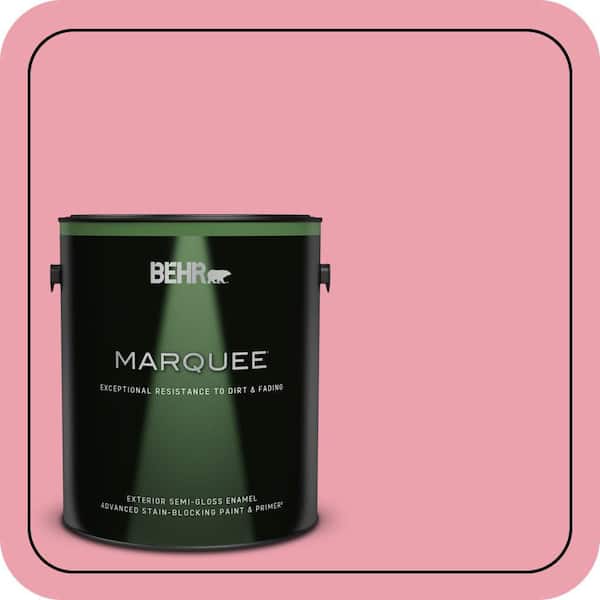 BEHR MARQUEE 1 gal. #P150-3 Pinque Semi-Gloss Enamel Exterior Paint & Primer