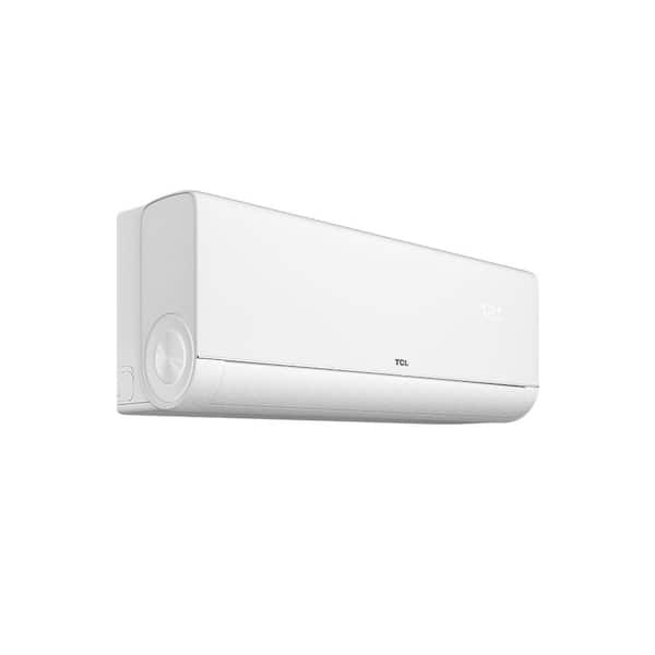 Low Ambient 1-Zone 9,000 BTU 23 SEER2 Ductless Mini Split Heat Pump Air Conditioner System 16ft Line Set 110/120V White