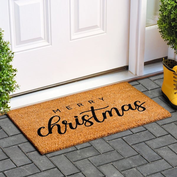 Classic Christmas Doormat 36" x 72"