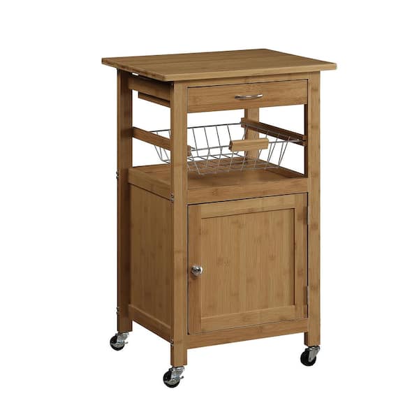 Neu Home Bamboo Kitchen Cart