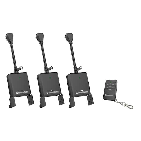 Wireless Indoor/Outdoor Remote Control with 3 Rev